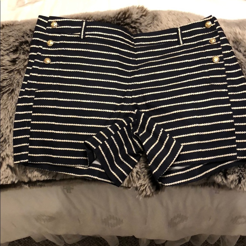 Cynthia Rowley nautical shorts
